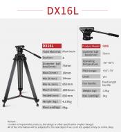 Chân máy ảnh/máy quay Coman DX16LQ5S