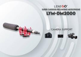 Micro Shotgun Cho Máy Ảnh, Máy Quay Lensgo LYM-DM2000