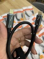 Cáp Thunderbolt 4 40Gbps 8K60Hz bọc dù (hỗ trợ Thunderbolt 3)