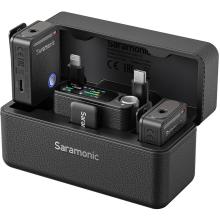 Micro Saramonic Ultra 2 phát 1 thu cho máy ảnh, máy quay và điện thoại di động
