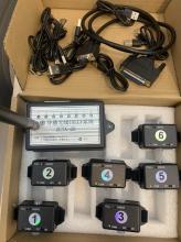 Tally báo hiệu xanh đỏ ZCTX set 6 đèn nhỏ gọn