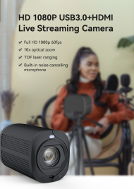 Camera Livestream KT - S10MS Zoom quang 10X - Katovison