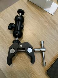 Kẹp càng cua + Khớp nối đa năng Magic Arm (Khớp nối thiết bị xoay đa chiều Magic Arm - giá đỡ 2 đầu đa năng)