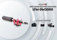 Micro Shotgun Cho Máy Ảnh, Máy Quay Lensgo LYM-DM2000