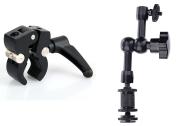 Kẹp cỡ lớn + Khớp nối khuỷu tay cho gimbal Magic Arm 7 inch