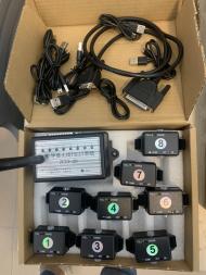 Tally báo hiệu xanh đỏ ZCTX set 8 đèn nhỏ gọn